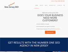 Tablet Screenshot of newjerseyseo.org